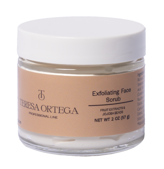 Exfoliante facial y corporal con aceite de ricino y vitamina E — Teresa Ortega