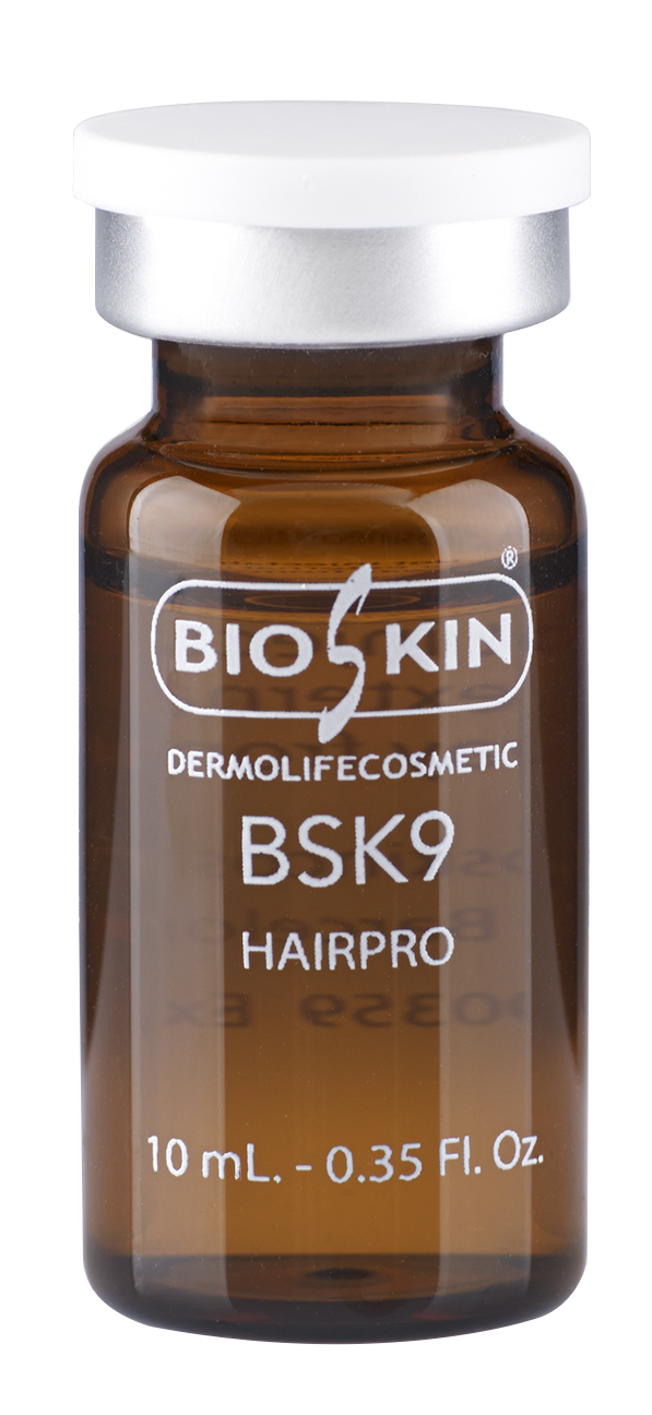 Solución capilar BSK9 HAIRPRO con exosomas, péptidos y ácido hialurónico — Teresa Ortega