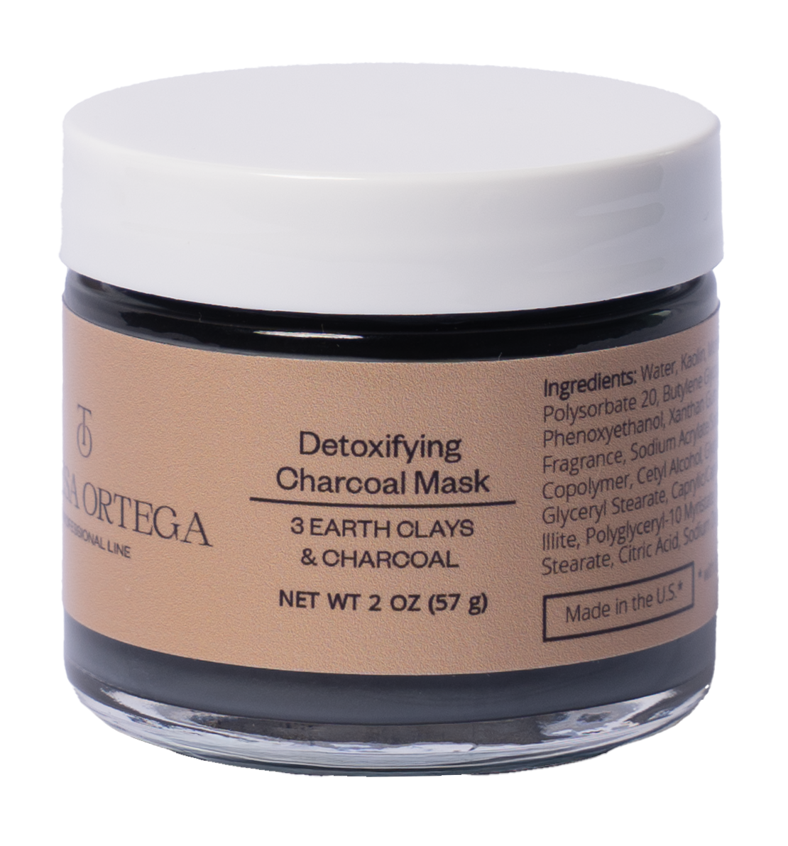 Mascarilla detox de carbón activado y arcilla caolín — Teresa Ortega