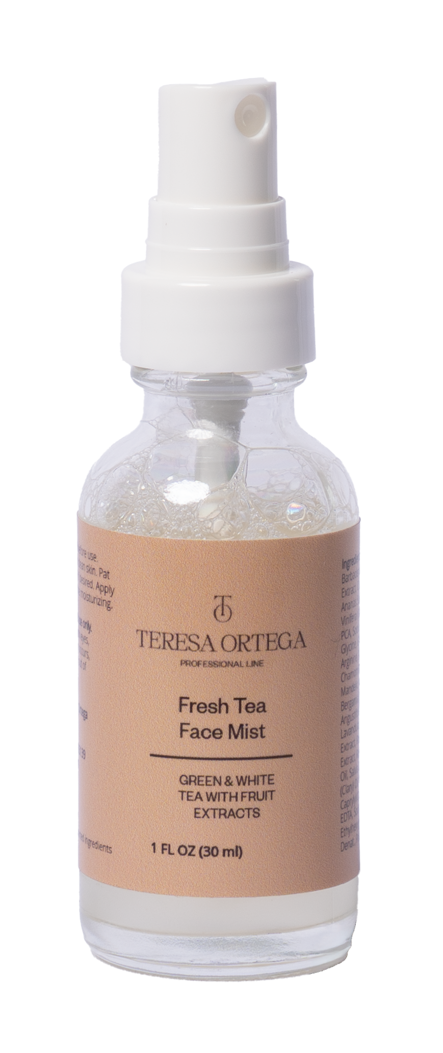 Bruma facial de té verde hidratante y tonificante — Teresa Ortega