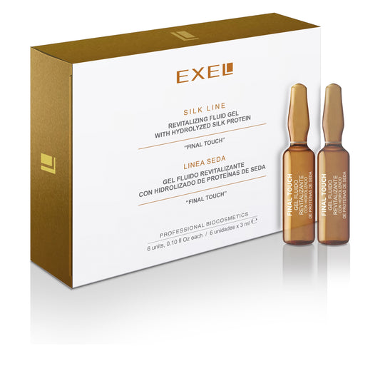 Ampollas Revitalizantes Línea Seda con Proteínas de Seda Hidrolizada